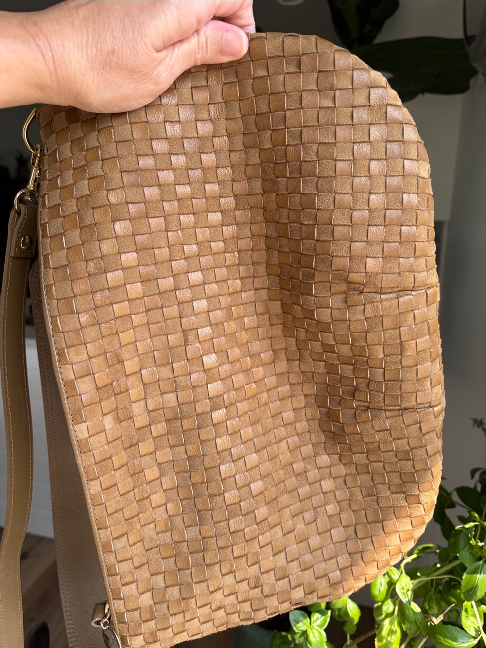 Clare V Moyen Messenger Bag in Sequoia - Picture 2 of 8